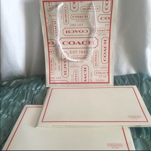 COACH Authentic Bags & Boxes. Please READ listing